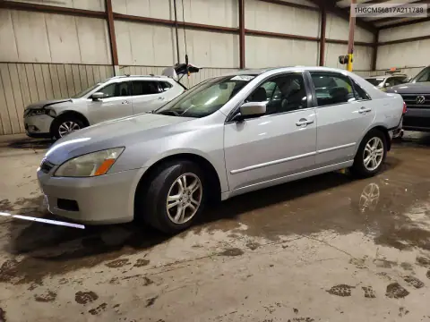 1HGCM56817A211788 — 2007 Honda Accord, Боковая часть, фото до ремонта