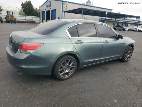 2008 Honda Accord Exl VIN JHMCP26818C014662 фото 3