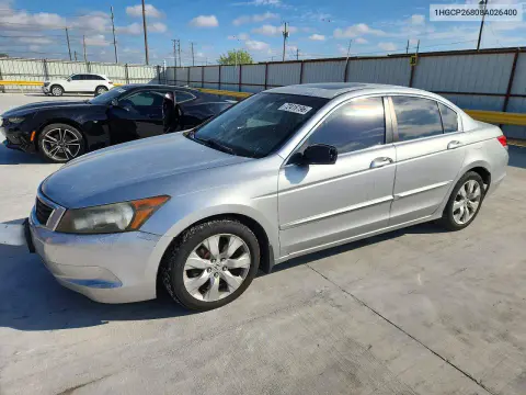 1HGCP26808A026400 — 2008 Honda Accord, Сторона, фото до ремонта