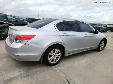JHMCP26468C044303 — 2008 Honda Accord, фото 3 с аукциона Copart, Передняя часть