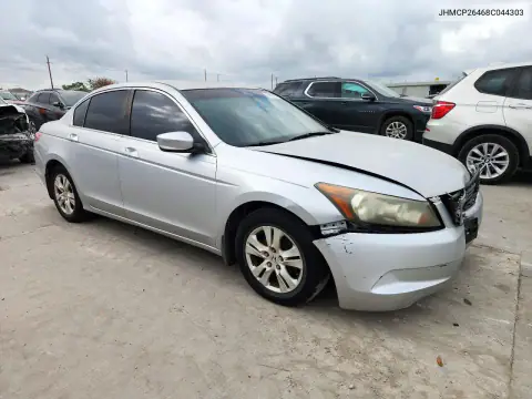 JHMCP26468C044303 — 2008 Honda Accord, фото 4 с аукциона Copart, Передняя часть