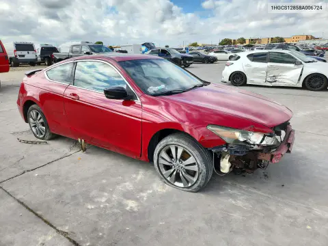 2008 Honda Accord Exl VIN 1HGCS12858A006724 фото 4