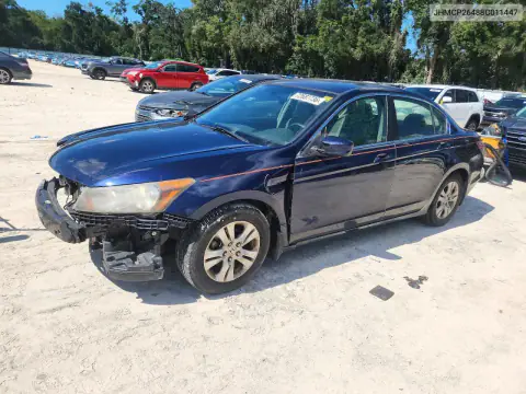 JHMCP26488C011447 — 2008 Honda Accord, Передняя часть, фото до ремонта