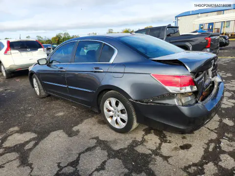 2008 Honda Accord Exl VIN 1HGCP26828A018038 фото 2