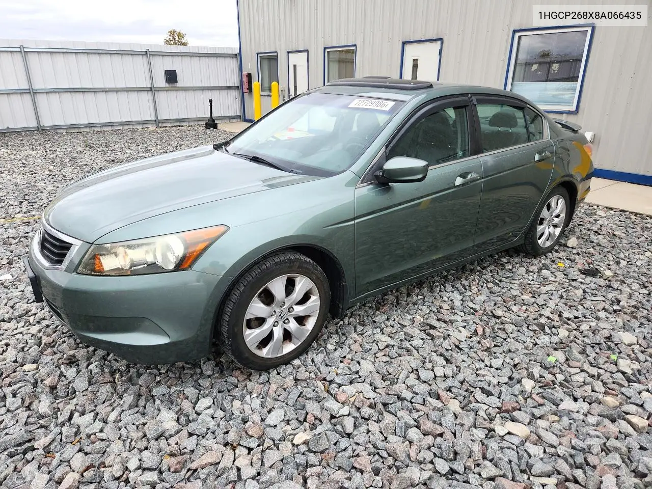 1HGCP268X8A066435 Honda Accord 2008 — повреждение Боковая часть, фото до ремонта