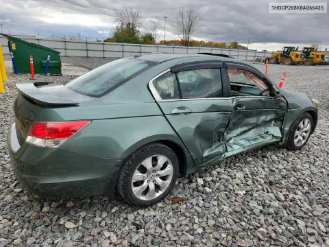 1HGCP268X8A066435 — 2008 Honda Accord, фото 3 с аукциона Copart, Боковая часть