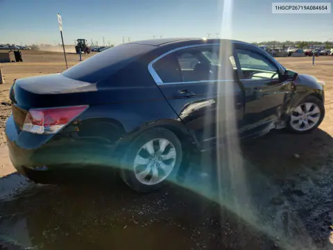 2009 Honda Accord Ex VIN 1HGCP26719A084654 фото 3