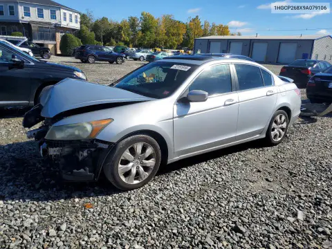 1HGCP268X9A079106 — 2009 Honda Accord, Передняя часть, фото до ремонта