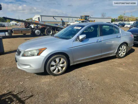 1HGCP36879A014008 — 2009 Honda Accord, фото 2 с аукциона Copart 20.10.2026, Боковая часть