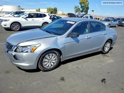 1HGCP2F38AA129073 — 2010 Honda Accord, Передняя часть, фото до ремонта