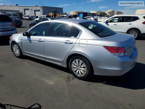 2010 Honda Accord Lx VIN 1HGCP2F38AA129073 фото 2