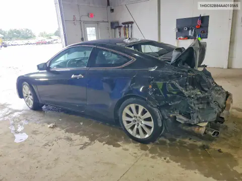 2010 Honda Accord Exl VIN 1HGCS2B84AA010565 фото 2