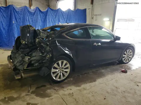 2010 Honda Accord Exl VIN 1HGCS2B84AA010565 фото 3