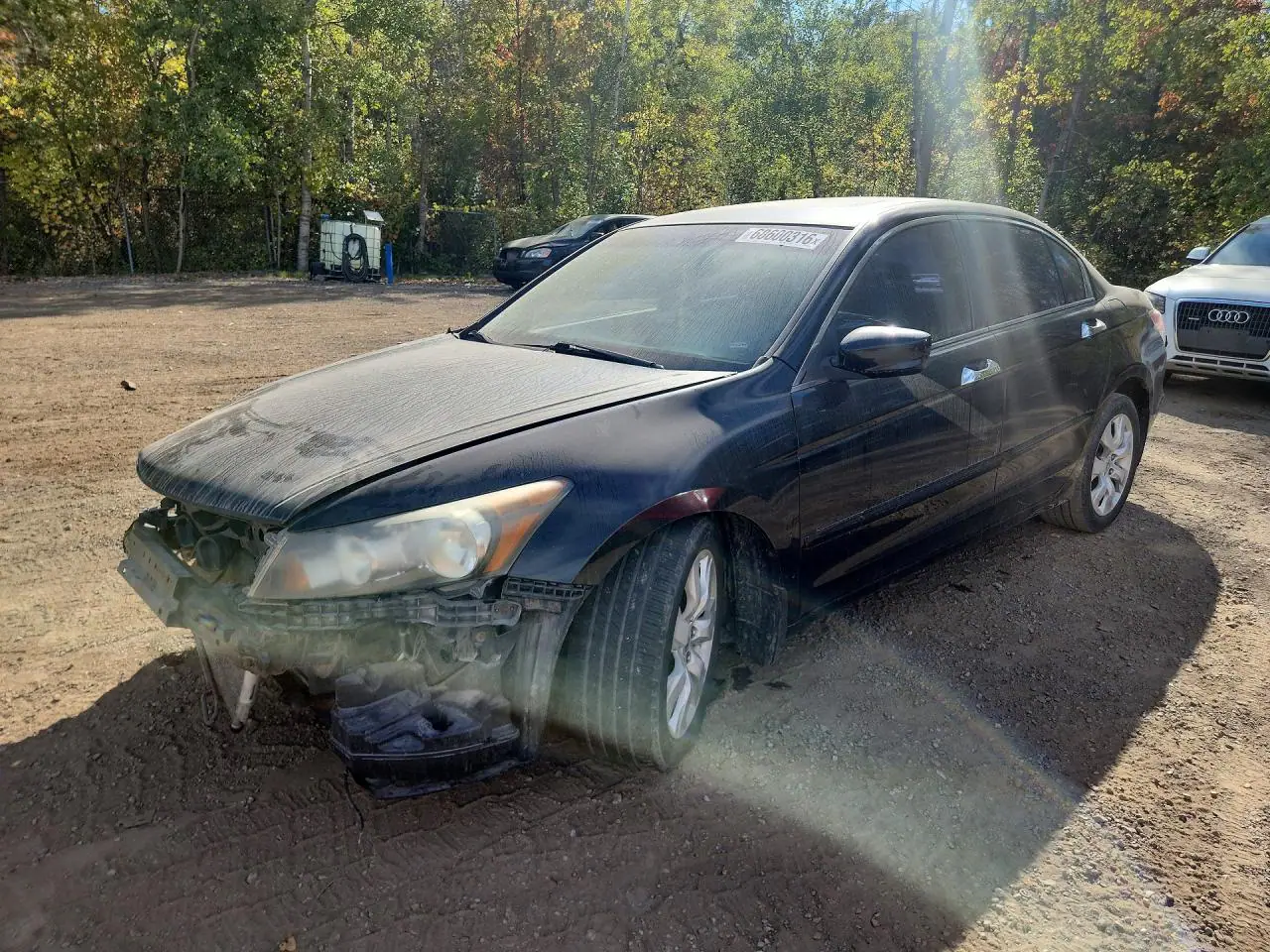 1HGCP3F85AA800152 Honda Accord 2010 — повреждение Передняя часть, фото до ремонта