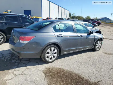 2010 Honda Accord Exl VIN 1HGCP2F82AA151209 фото 3