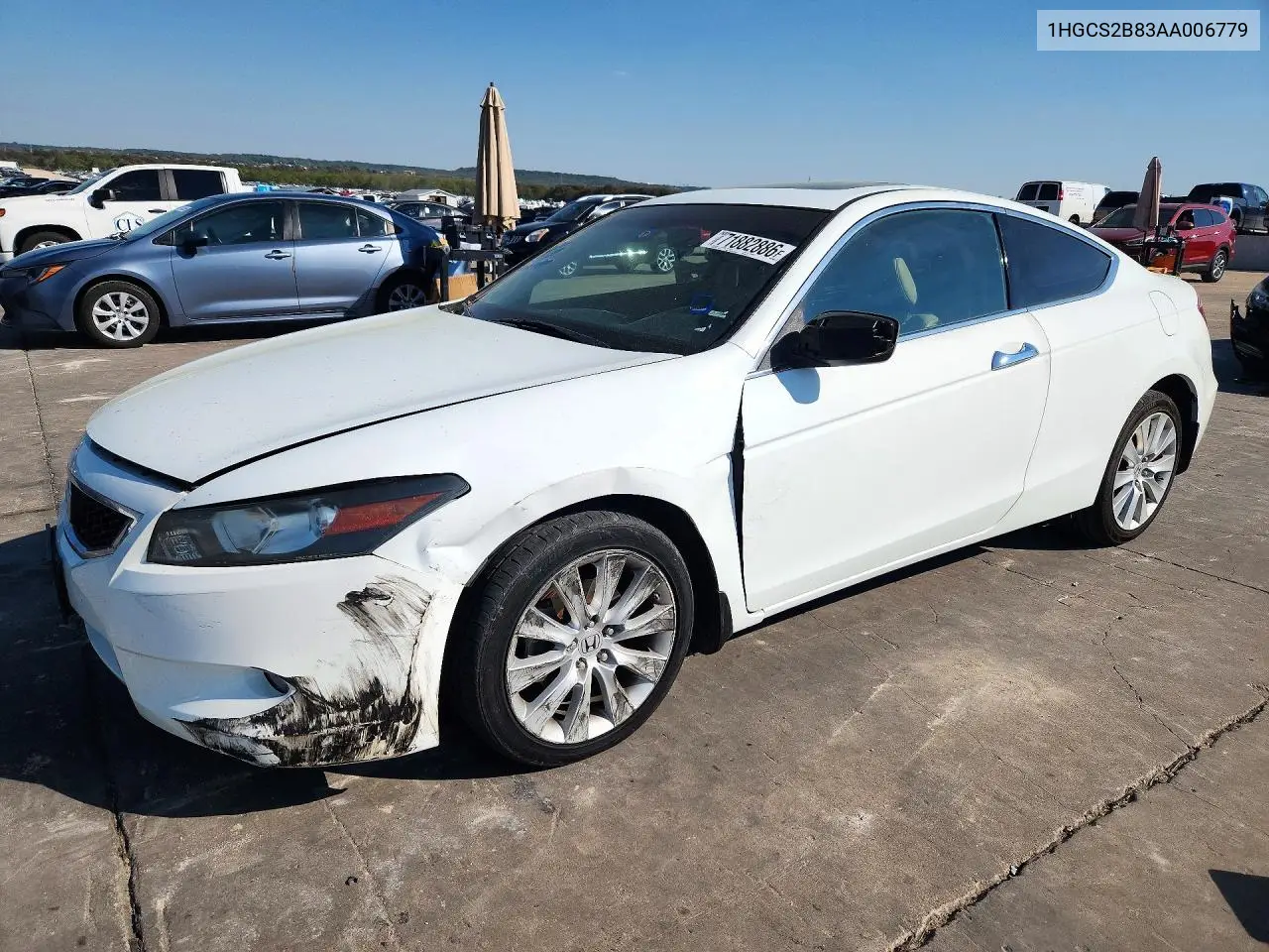 2010 Honda Accord Exl VIN 1HGCS2B83AA006779 фото 1