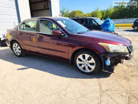 2010 Honda Accord Ex VIN 1HGCP2F72AA116726 фото 4
