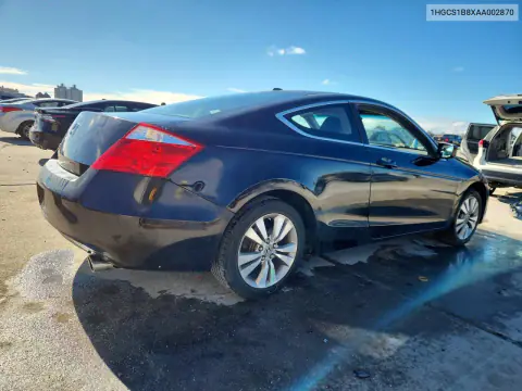 2010 Honda Accord Exl VIN 1HGCS1B8XAA002870 фото 3
