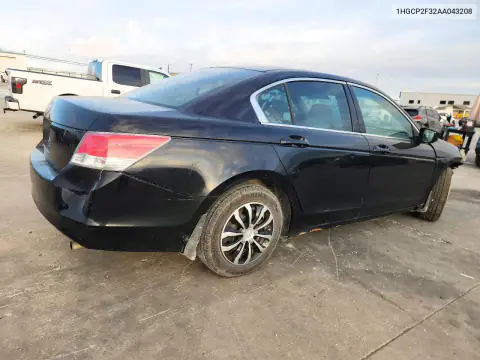 1HGCP2F32AA043208 — 2010 Honda Accord, фото 3 с аукциона Copart, Передняя часть