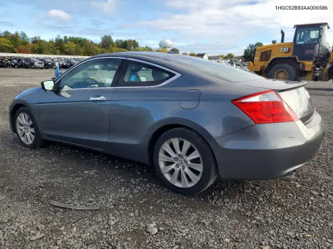 2010 Honda Accord Exl VIN 1HGCS2B83AA006586 фото 2