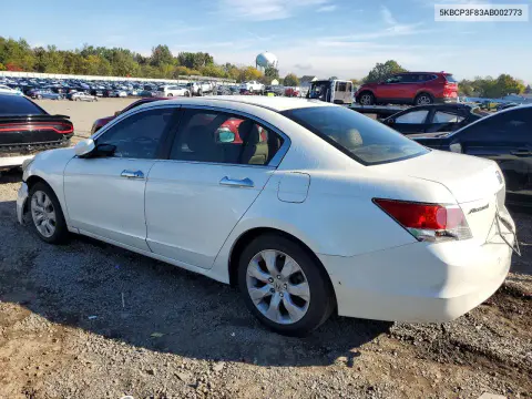 2010 Honda Accord Exl VIN 5KBCP3F83AB002773 фото 2