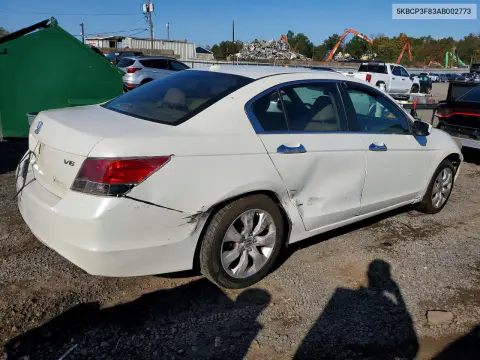 2010 Honda Accord Exl VIN 5KBCP3F83AB002773 фото 3