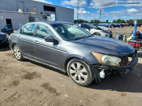 2010 Honda Accord Ex VIN 1HGCP2F7XAA051396 фото 4