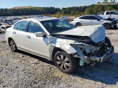 2010 Honda Accord Exl VIN 1HGCP3F82AA027379 фото 4