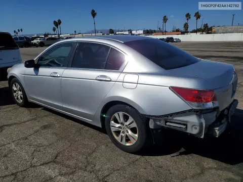 2010 Honda Accord Lxp VIN 1HGCP2F42AA142782 фото 2