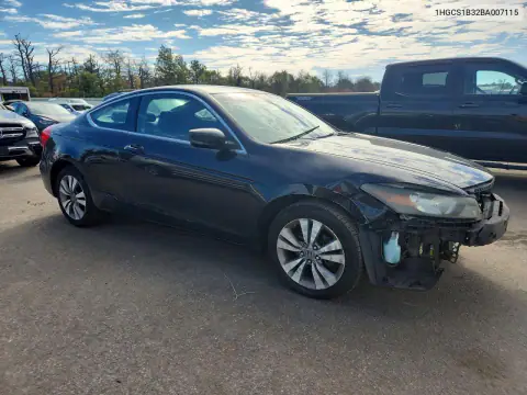 1HGCS1B32BA007115 — 2011 Honda Accord, фото 4 с аукциона Copart, Передняя часть
