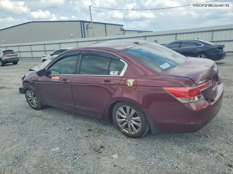 2012 Honda Accord Exl VIN 1HGCP2F88CA046192 фото 2