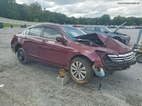 2012 Honda Accord Exl VIN 1HGCP2F88CA046192 фото 4