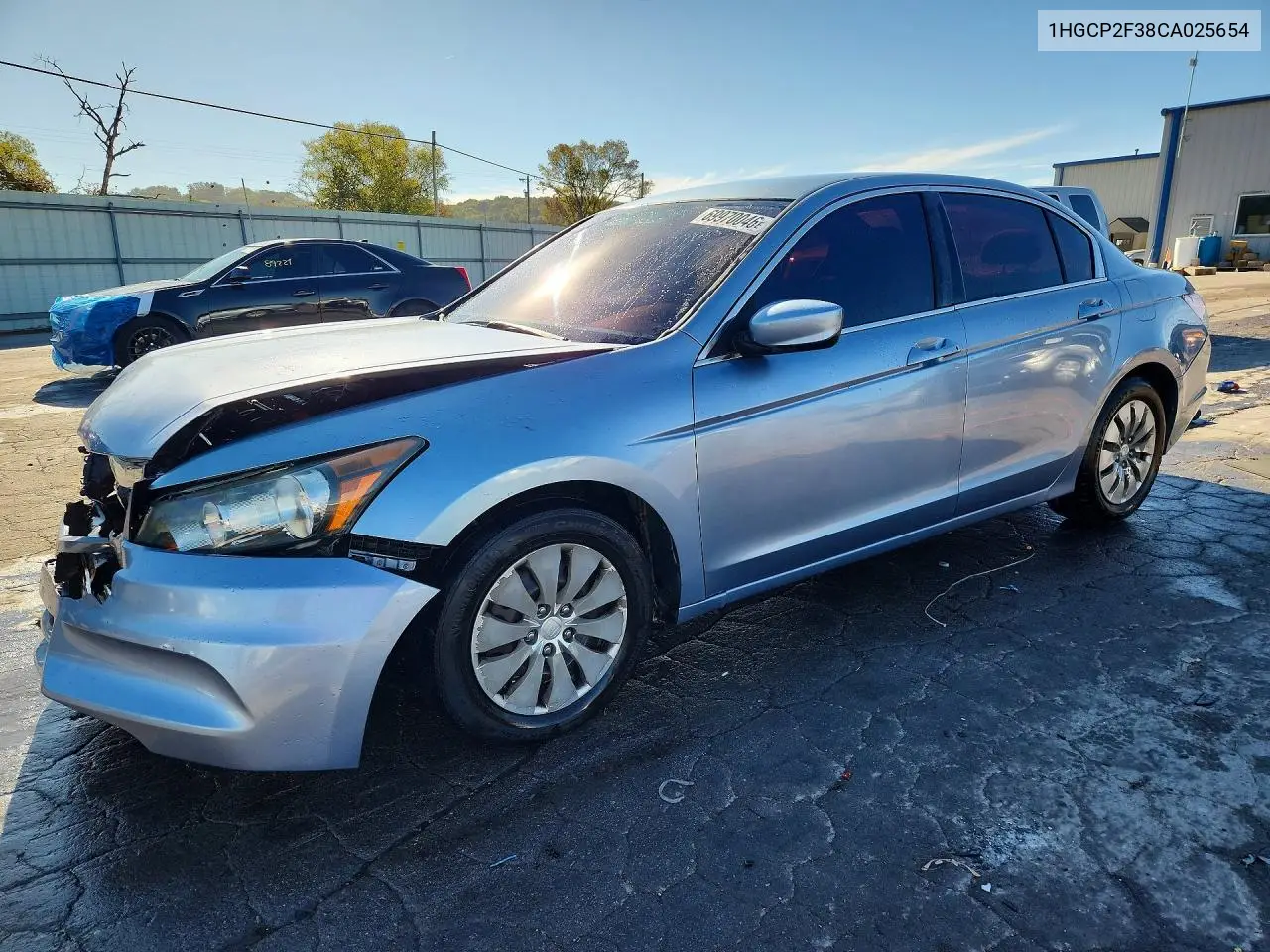 2012 Honda Accord Lx VIN 1HGCP2F38CA025654 фото 1