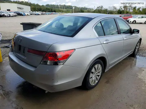 2012 Honda Accord Lx VIN 1HGCP2F33CA129713 фото 3