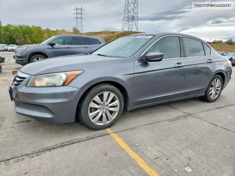 1HGCP2F88CA220357 — 2012 Honda Accord, Передняя часть, фото до ремонта