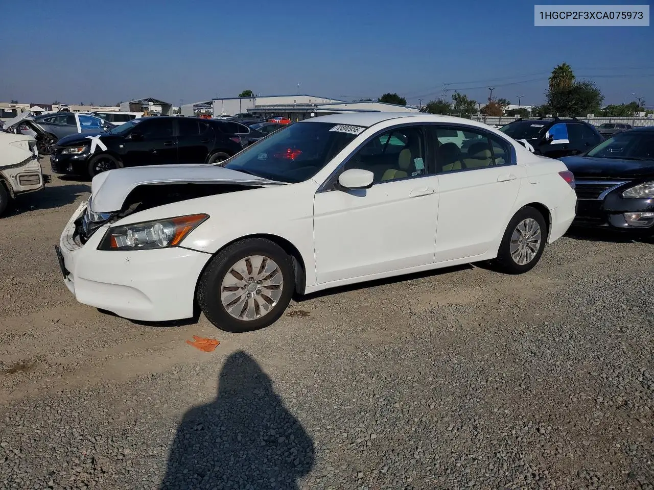 2012 Honda Accord Lx VIN 1HGCP2F3XCA075973 фото 1