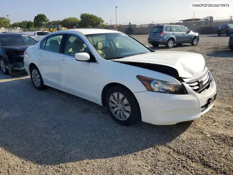 2012 Honda Accord Lx VIN 1HGCP2F3XCA075973 фото 4