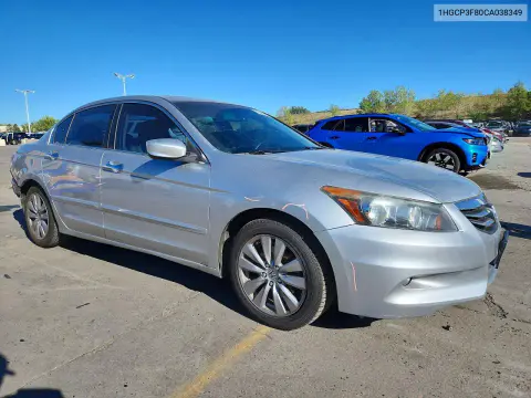 2012 Honda Accord Exl VIN 1HGCP3F80CA038349 фото 4