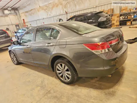 2012 Honda Accord Exl VIN 1HGCP3F82CA027563 фото 2