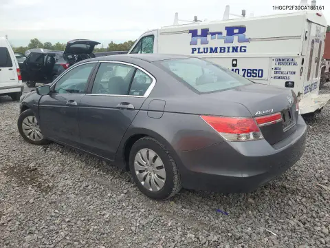 2012 Honda Accord Lx VIN 1HGCP2F30CA186161 фото 2