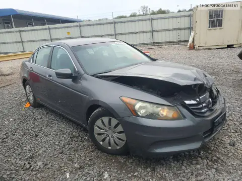2012 Honda Accord Lx VIN 1HGCP2F30CA186161 фото 4