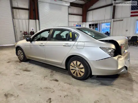 2012 Honda Accord Lx VIN 1HGCP2F35CA229389 фото 2