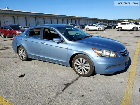 2012 Honda Accord Ex VIN 1HGCP2F70CA115108 фото 4