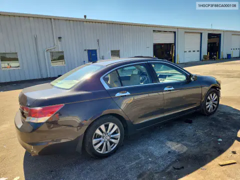 2012 Honda Accord Exl VIN 1HGCP3F88CA000108 фото 3