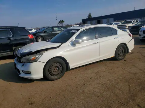 1HGCR3F83DA802013 — 2013 Honda Accord, Передняя часть (Front End), фото до ремонта