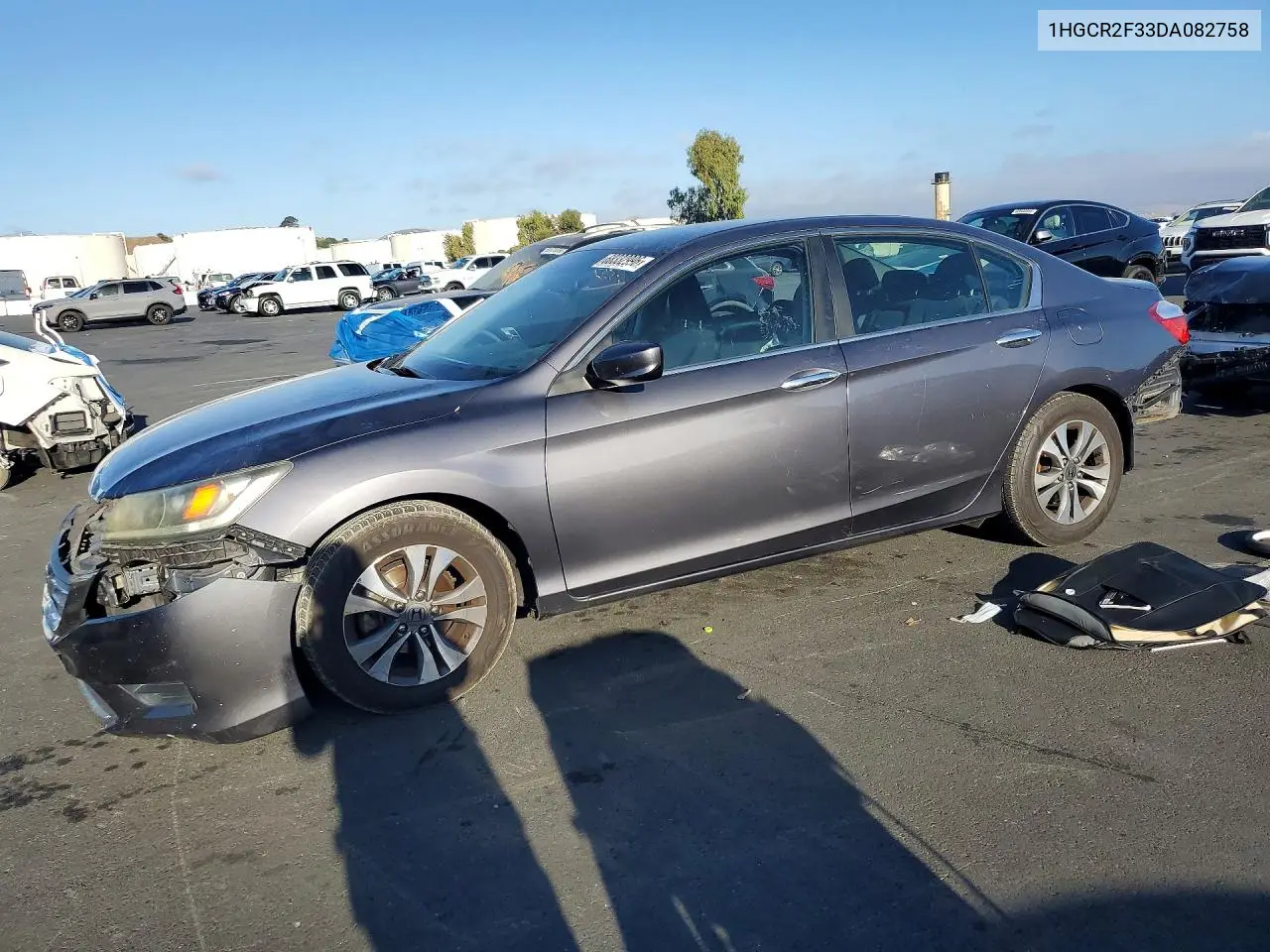 2013 Honda Accord Lx VIN 1HGCR2F33DA082758 фото 1