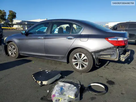 2013 Honda Accord Lx VIN 1HGCR2F33DA082758 фото 2
