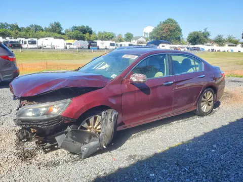 1HGCR2F8XDA185705 — 2013 Honda Accord, Передняя часть (Front End), фото до ремонта