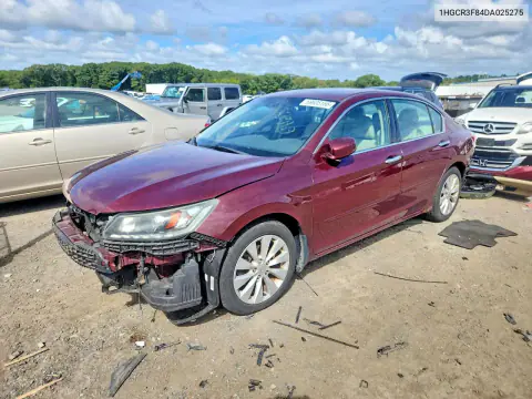 2013 Honda Accord Exl VIN 1HGCR3F84DA025275 фото 1