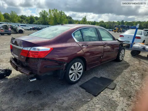 2013 Honda Accord Exl VIN 1HGCR3F84DA025275 фото 3